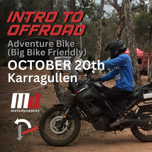 ADV Intro to Off Road Riding (BIG bike friendly) - Sunday October 20th - Karragullen